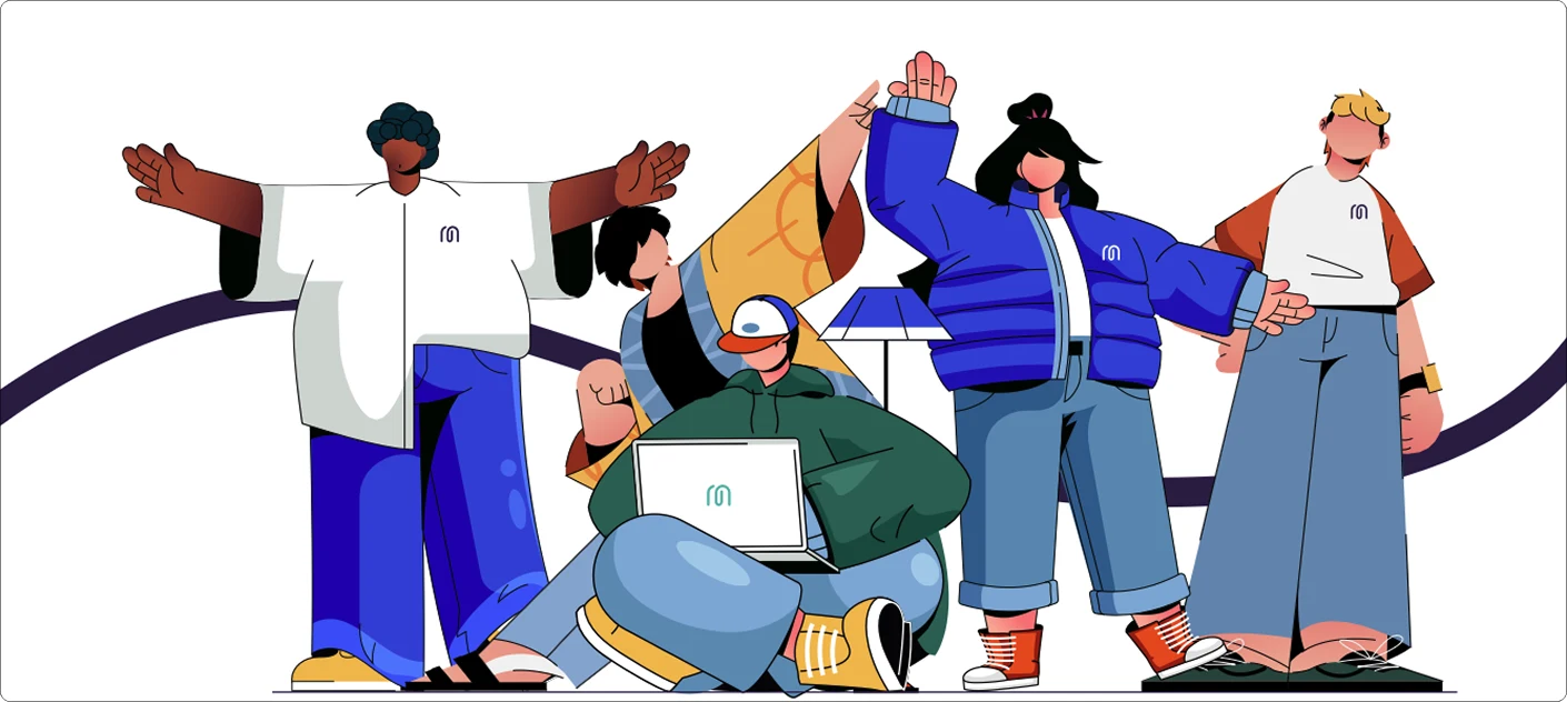 Le Bureau de Martine — brand illustration
