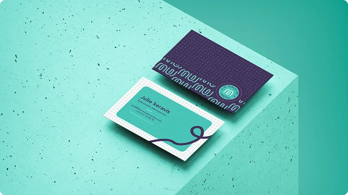 Le Bureau de Martine — business cards